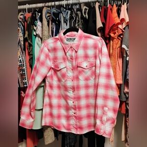 Dixon Flannel Hot Pink